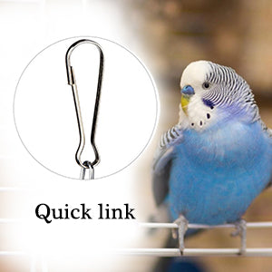 Natural Wood Large Parrot Toy