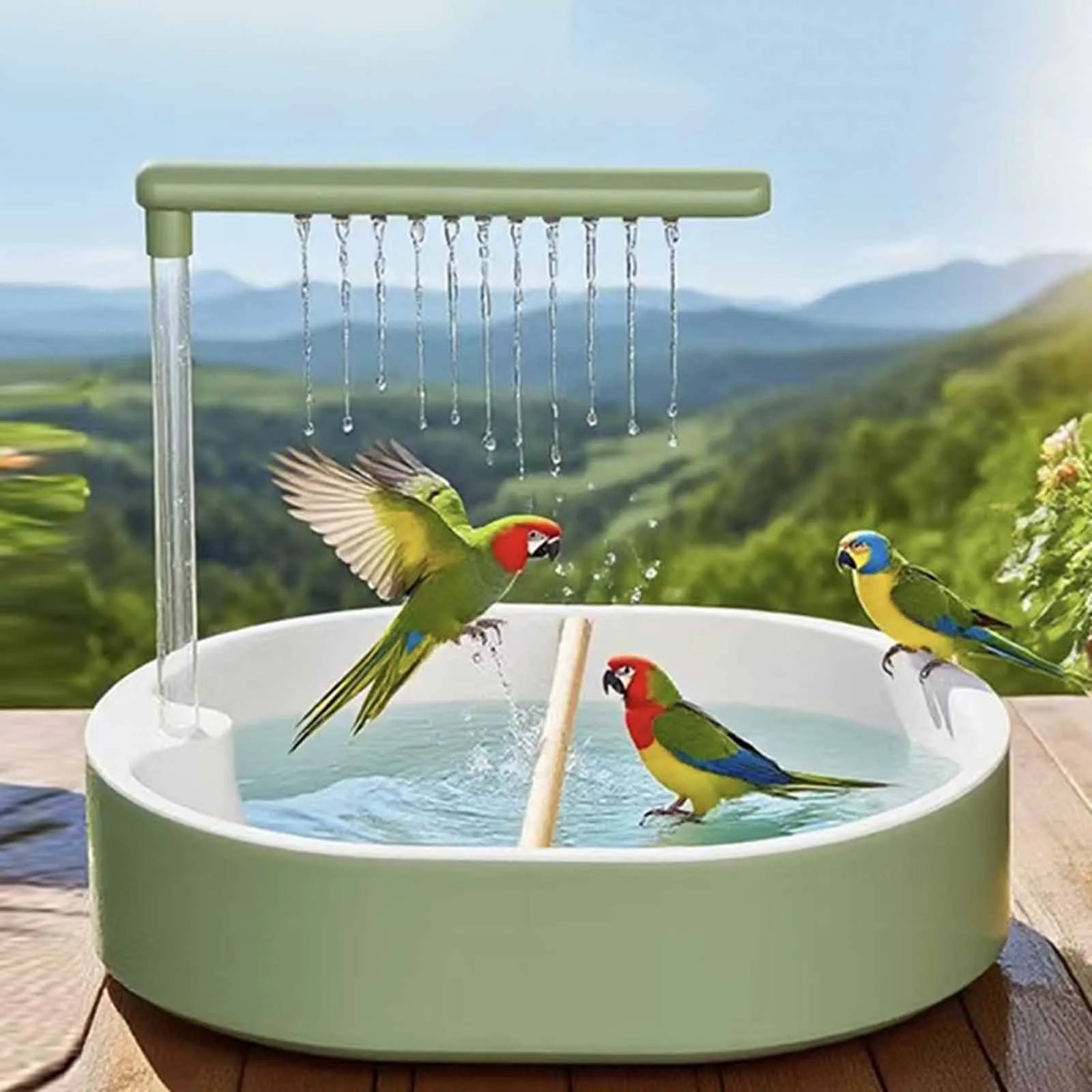 Automatic Bird Shower