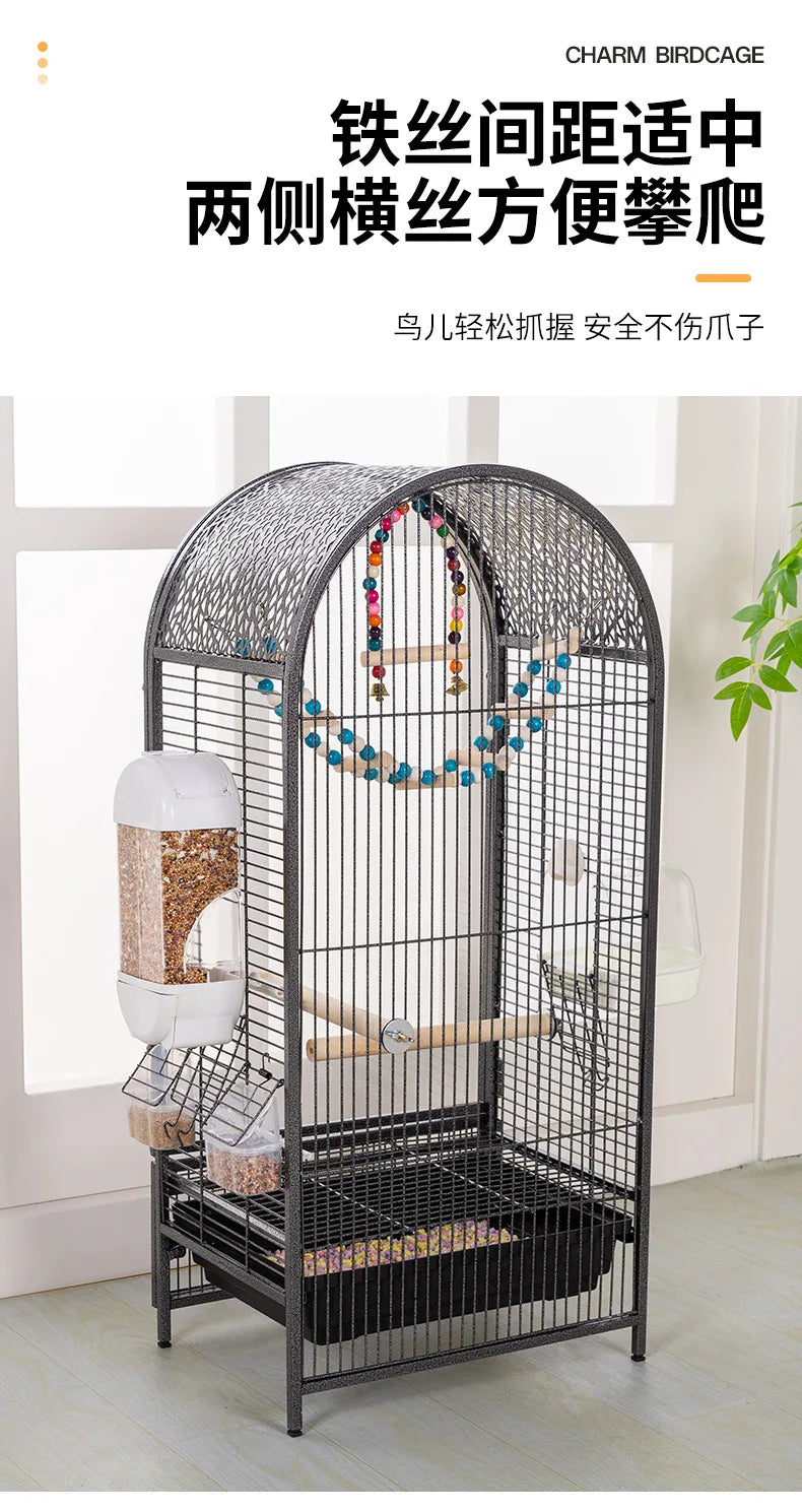 Large Acrylic Parrot Cage