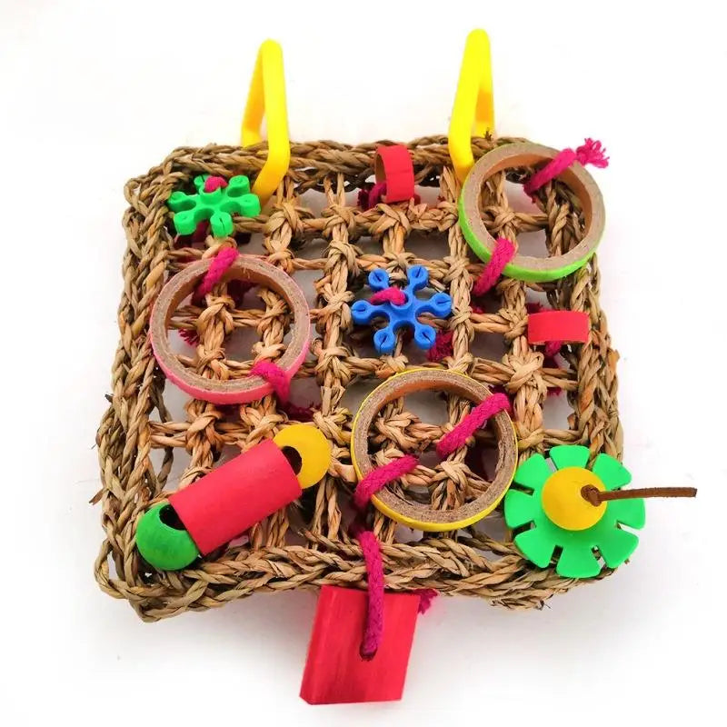Bird Climbing Rope Swing Play Ladder
