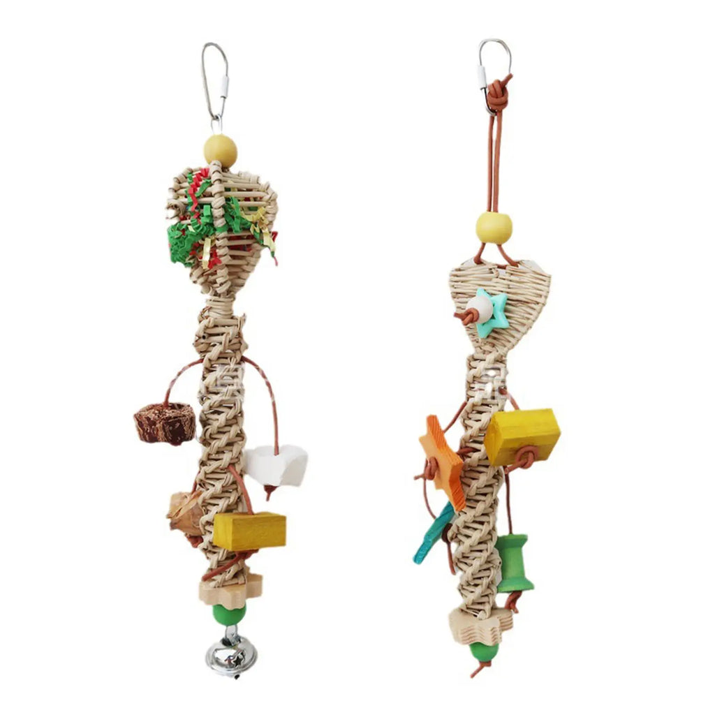 Rattan Hanging Chew Toy