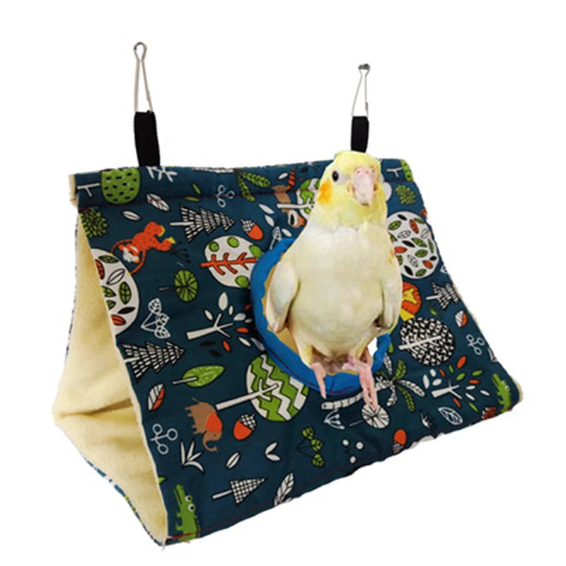 Plush Parrot Hammock Nest