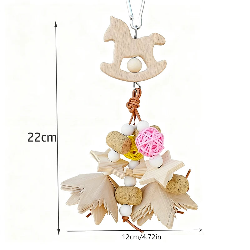 Natural Wood & Fruit Foraging Skewer Set (Multi-Style)
