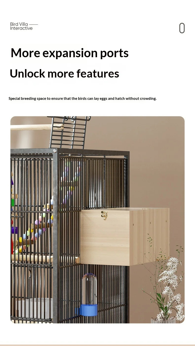 Luxury Powder Coated Breeding Cage - Multi Level