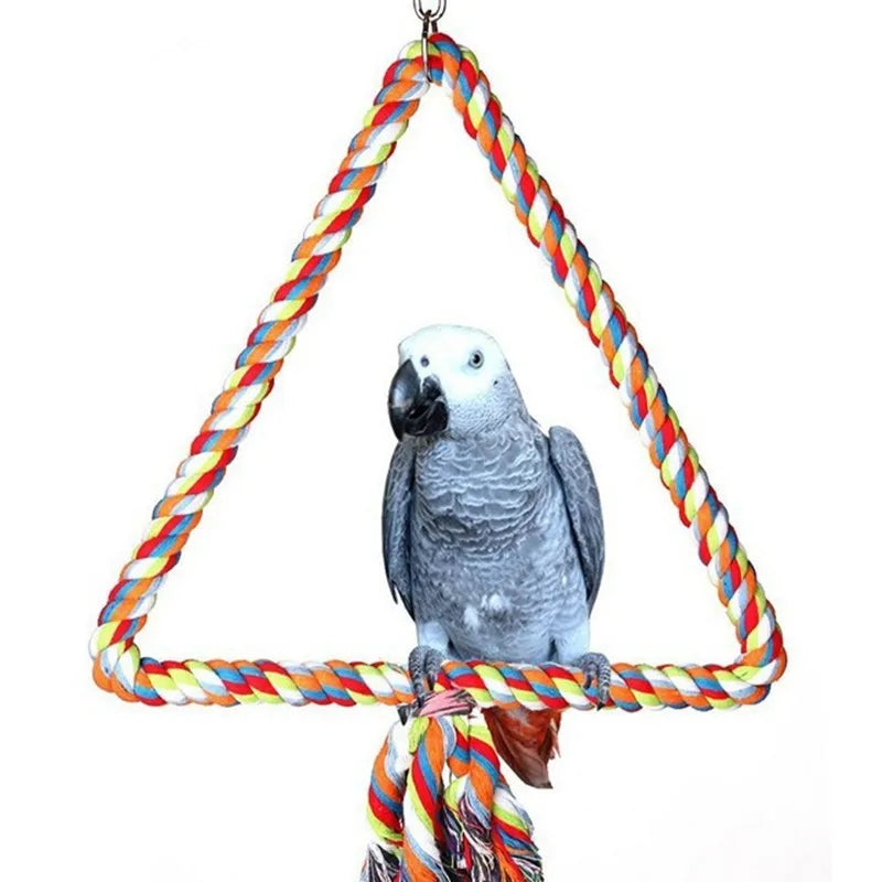 Cotton Rope Triangle Swing