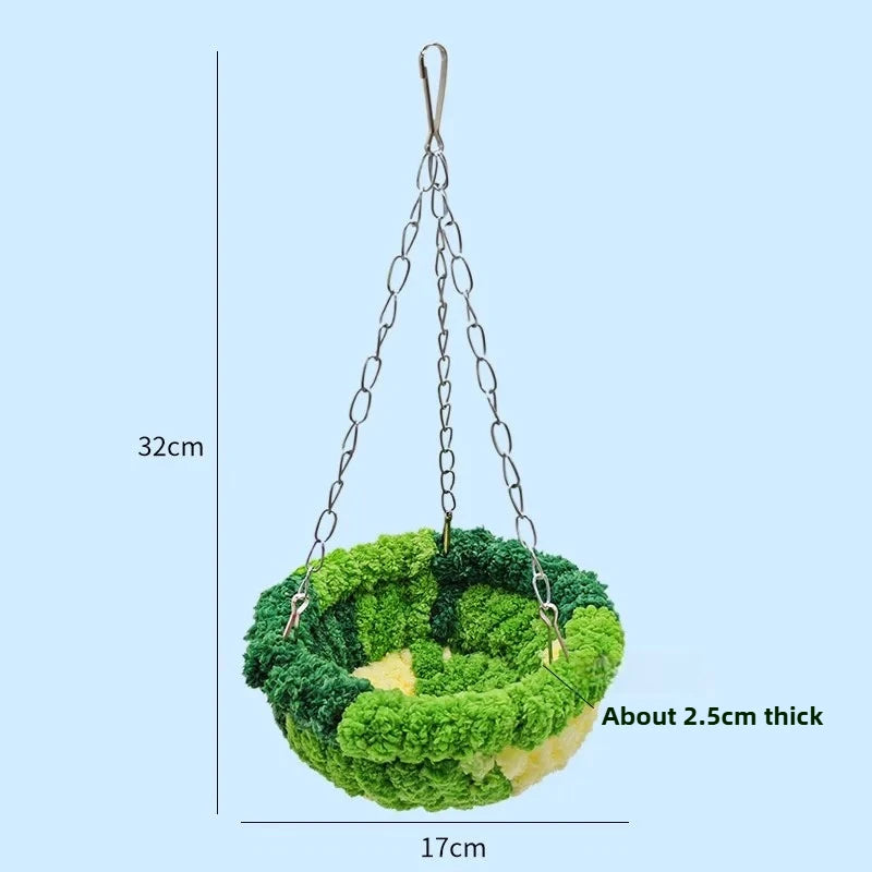 Parrot Hanging Hammock Nest