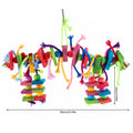 Multicolored Wooden Chew Toy