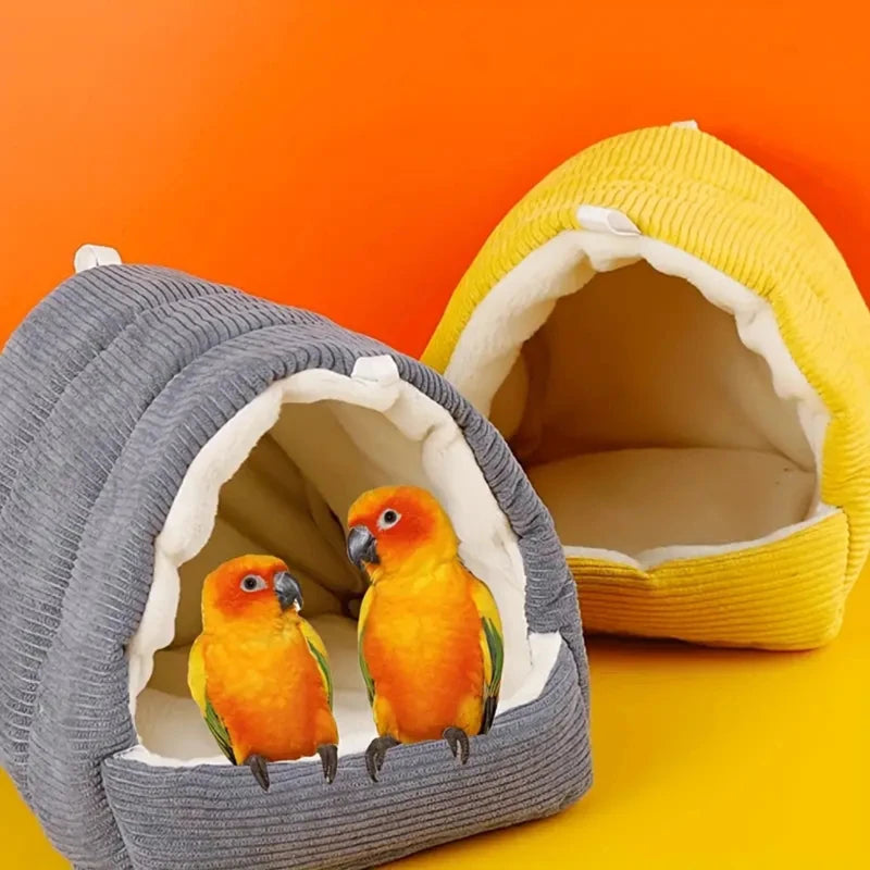 Warm Parrot Nest Hut
