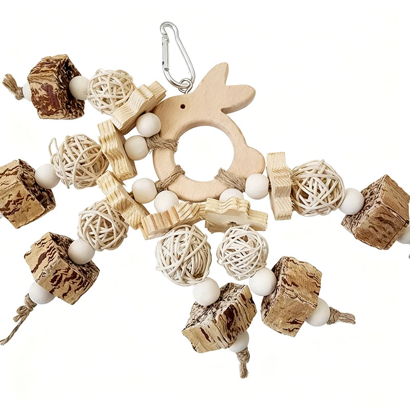 Wooden Blocks Chew Toy