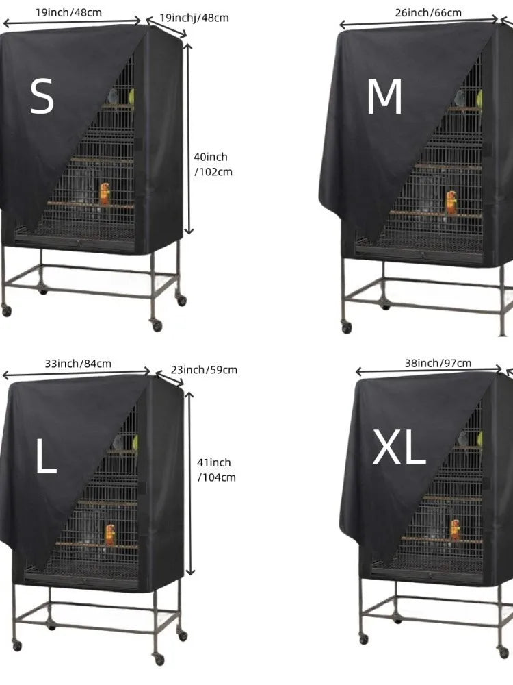 Bird Cage Cover - Waterproof & Light Blocking