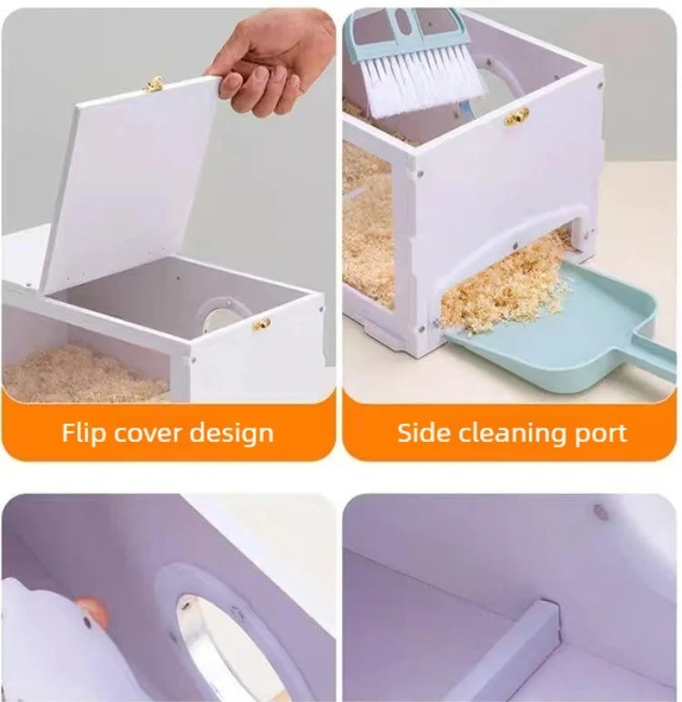 PVC Parrot Breeding Nest Box