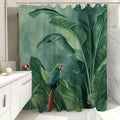 Tropical Parrot Shower Curtain