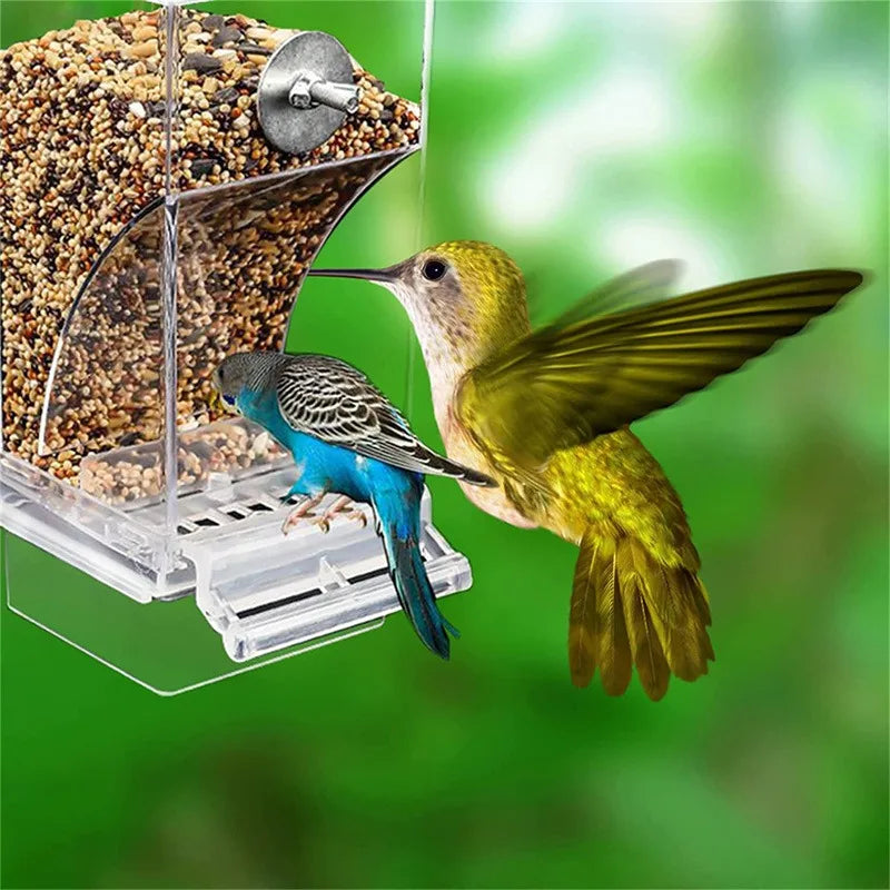 No-Mess Automatic Bird Feeder