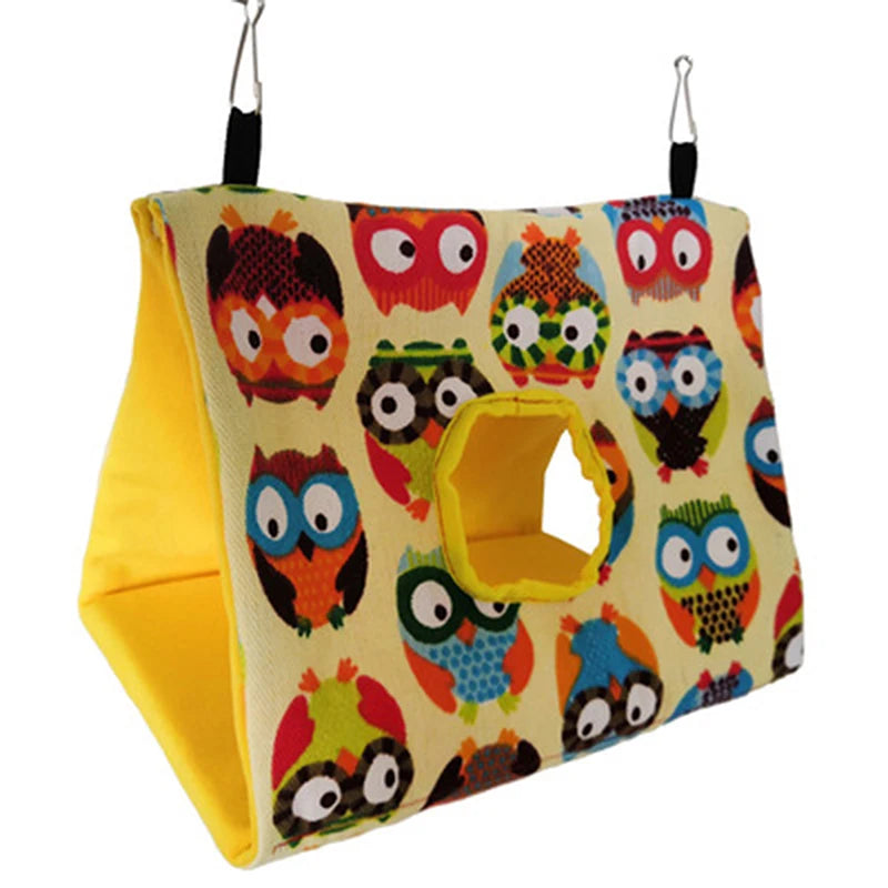 Plush Parrot Hammock Nest