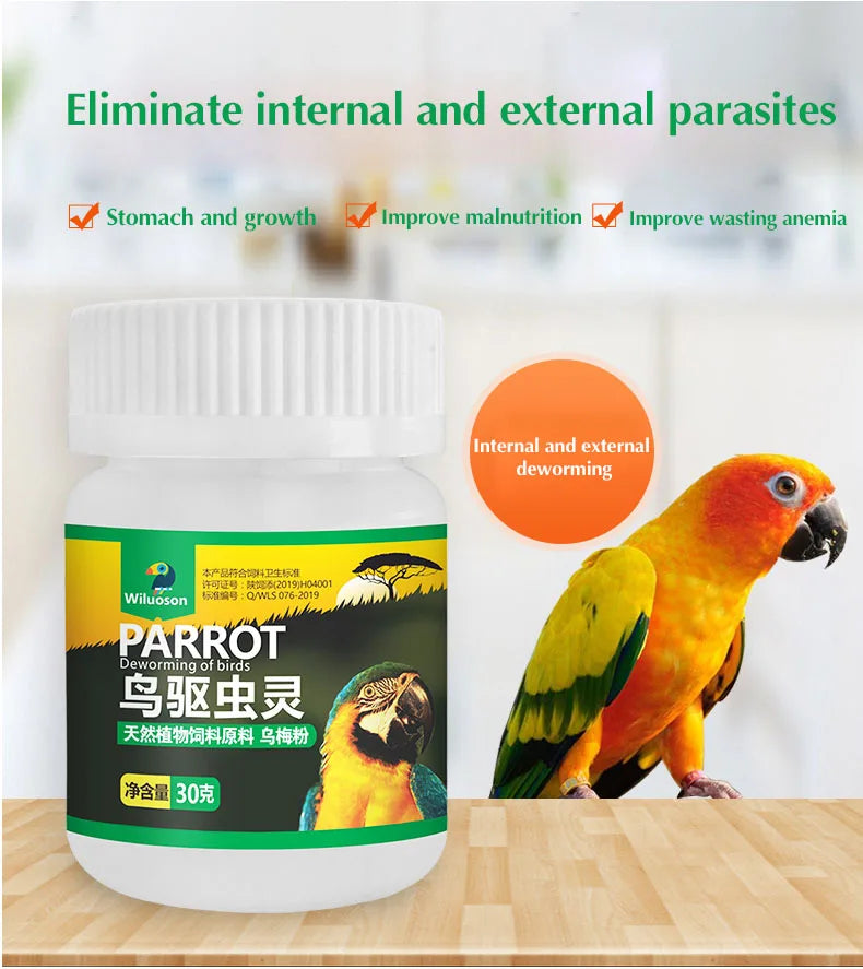 Parrot Deworming Treatment