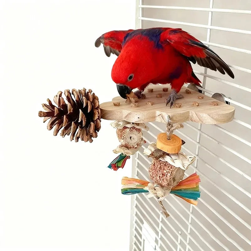 Wooden Beak Grinding Board