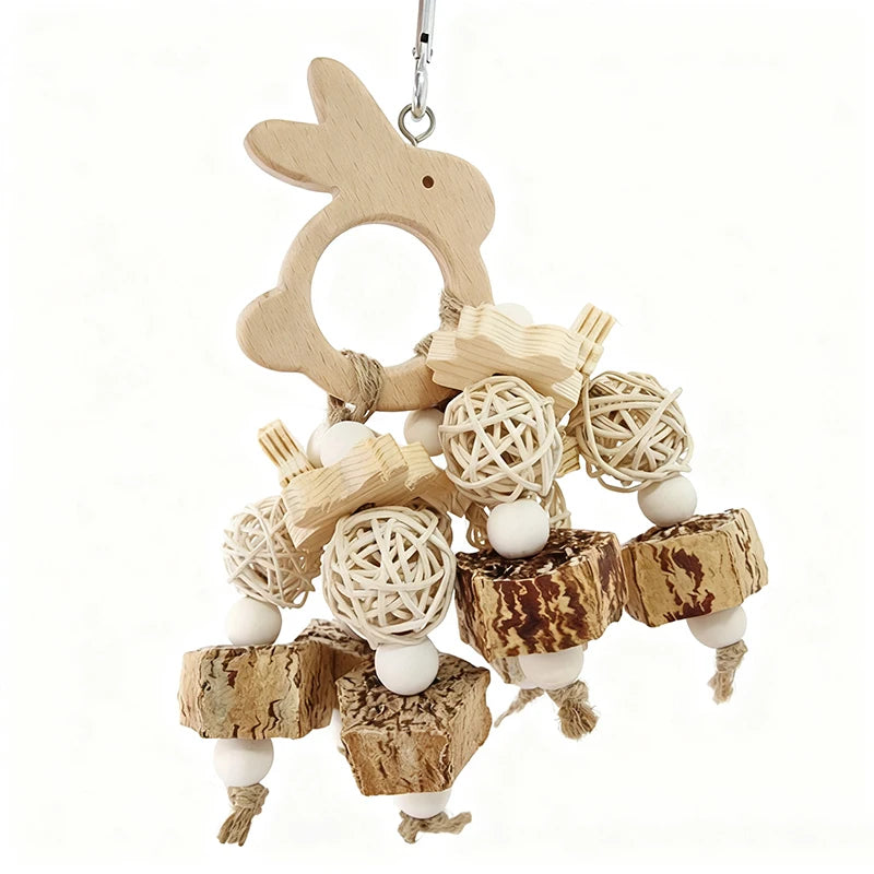 Wooden Blocks Chew Toy