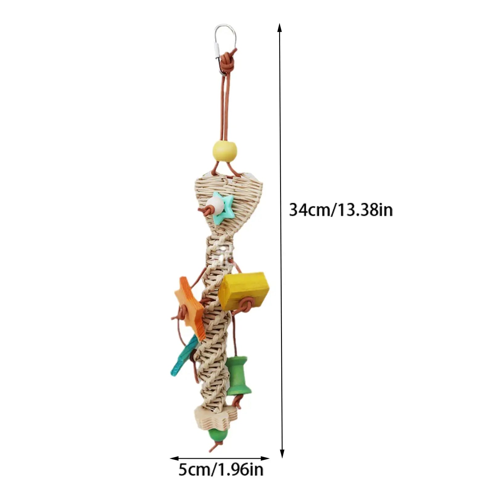 Rattan Hanging Chew Toy