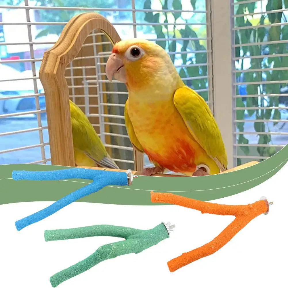 Pumice Bird Perch for Nail & Beak Trimming