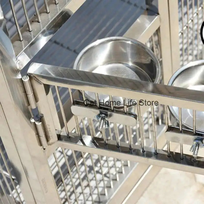Stainless Steel Large Bird Cage