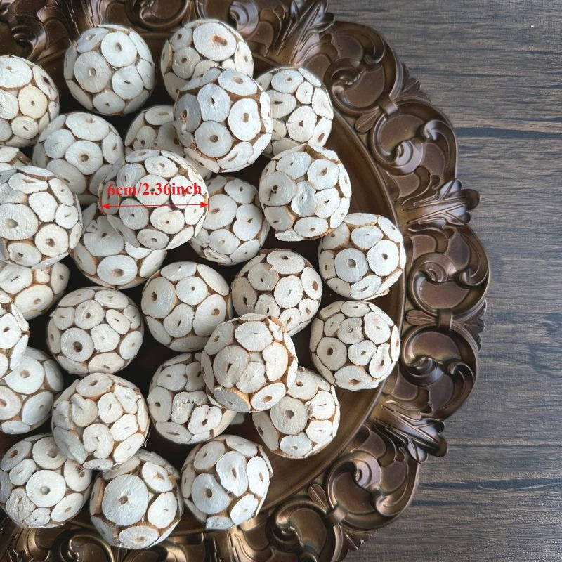 Sola Wood Foraging Ball Set for Parrots