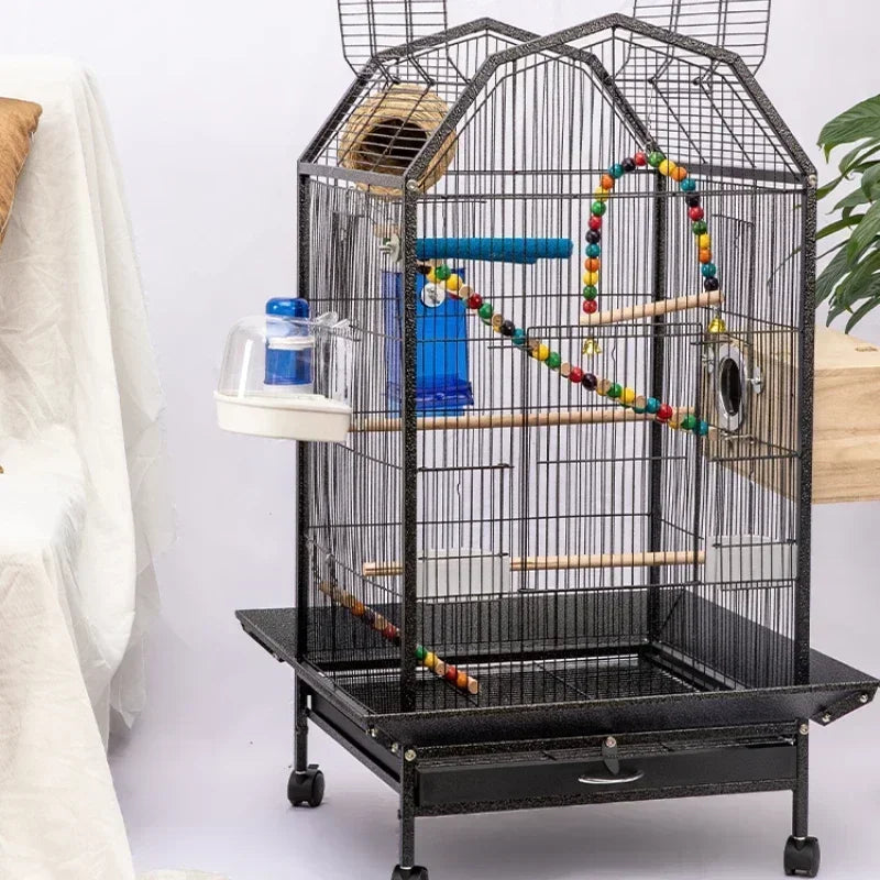 Luxury Villa Breeding Cage for Canaries & Parrots
