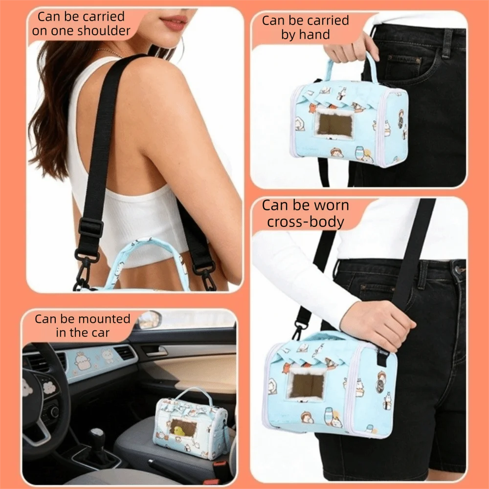 Warm Parrot Carrier Bag