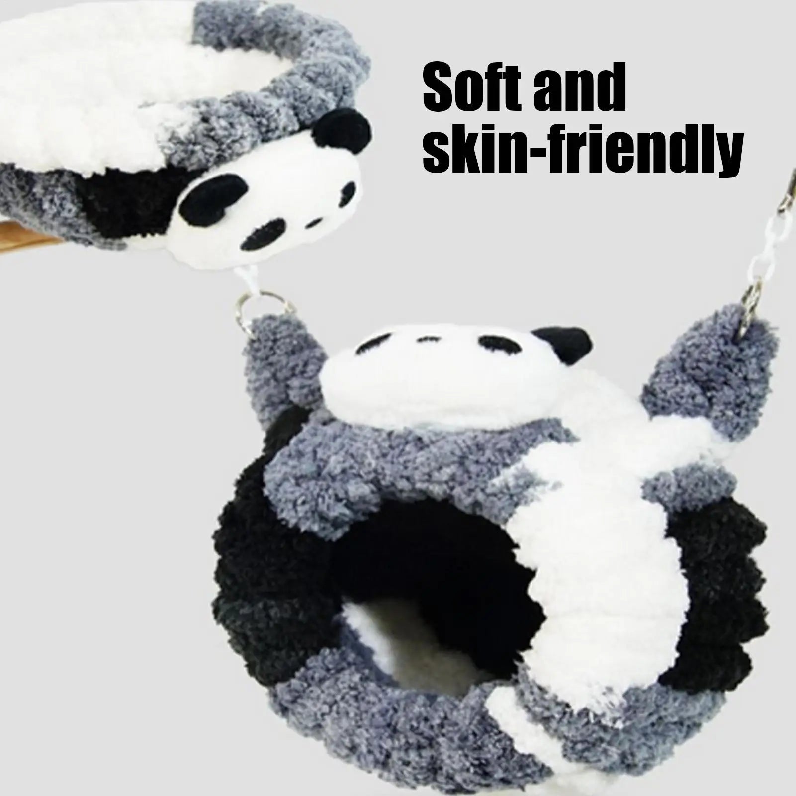 Panda Shape Winter Bird House