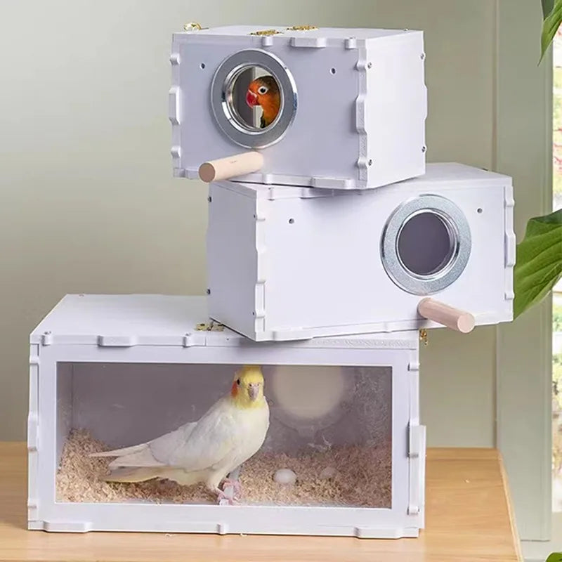 PVC Parrot Breeding Nest Box