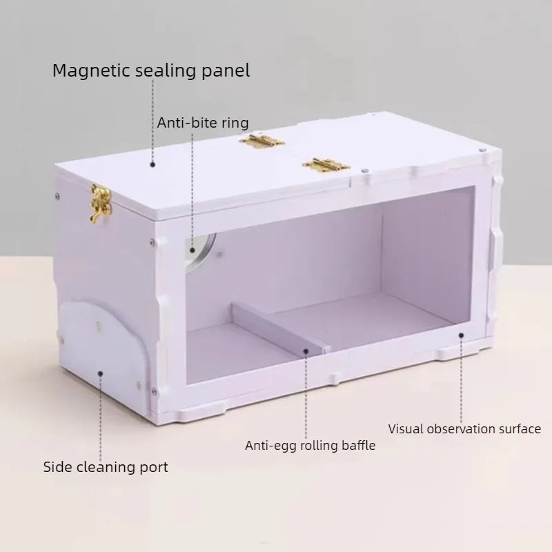 PVC Parrot Breeding Nest Box