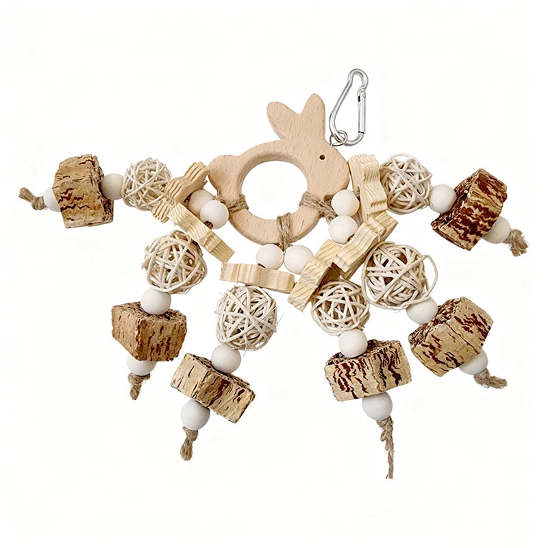 Wooden Blocks Chew Toy
