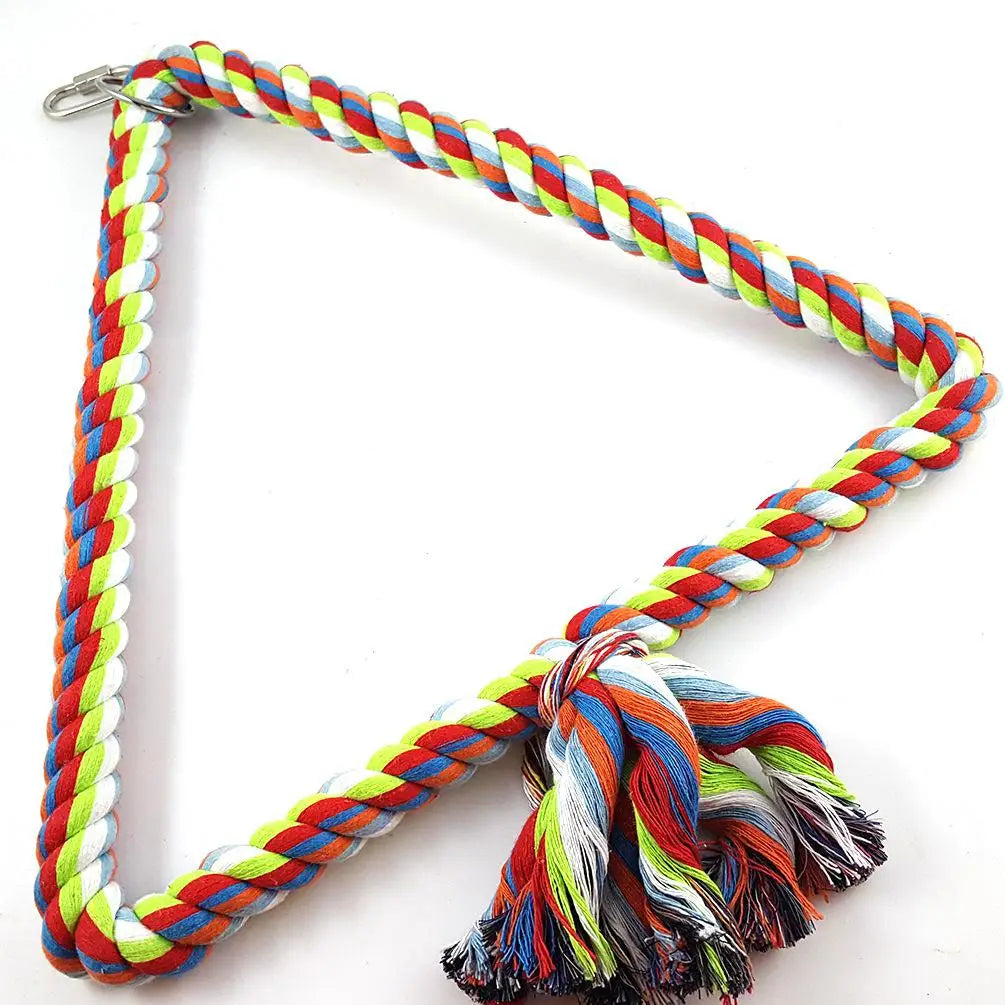 Cotton Rope Triangle Swing
