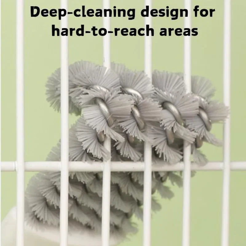 Bird Cage Cleaning Brush - Poop Remover Tool
