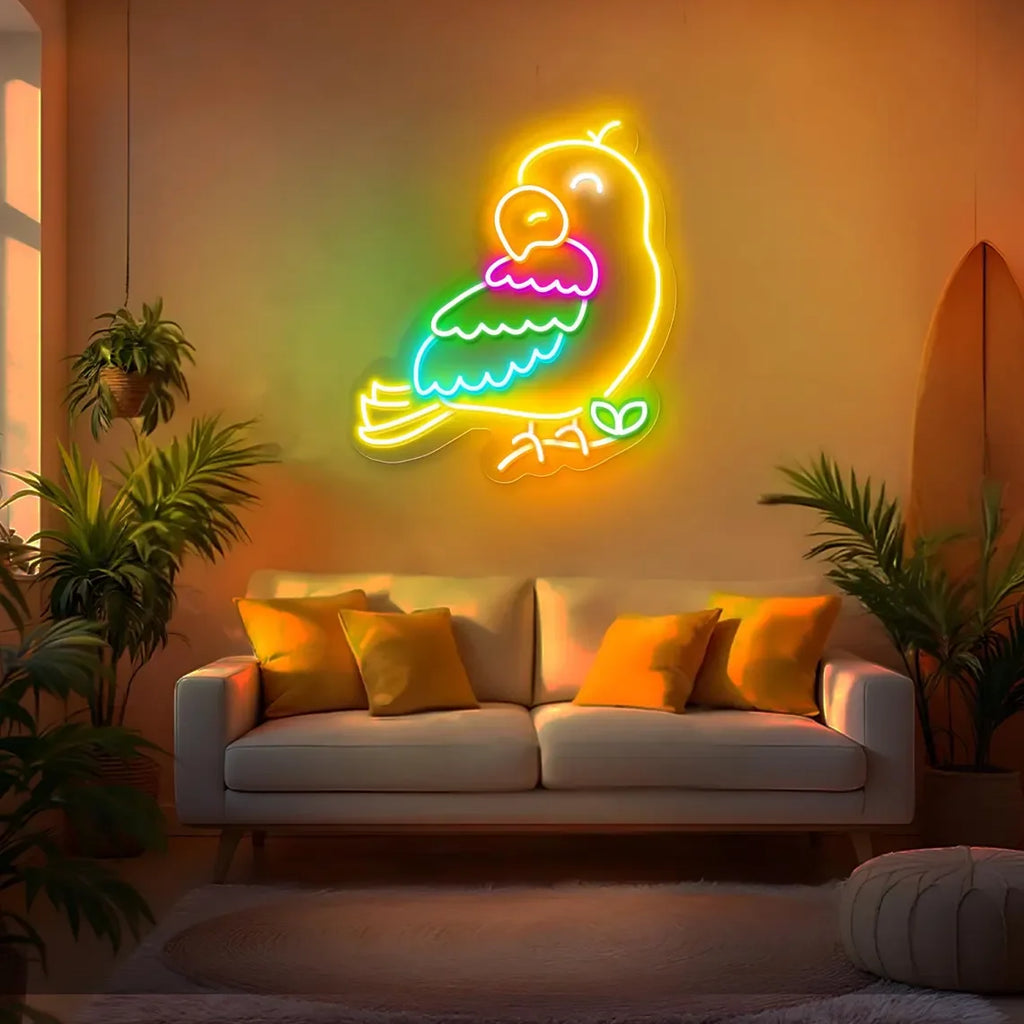 Parrot Neon Sign