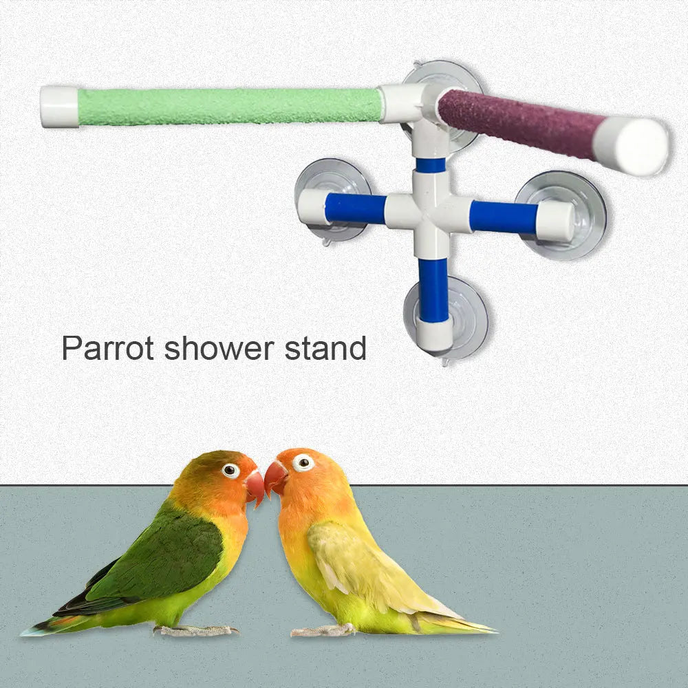 Parrot Shower Perch