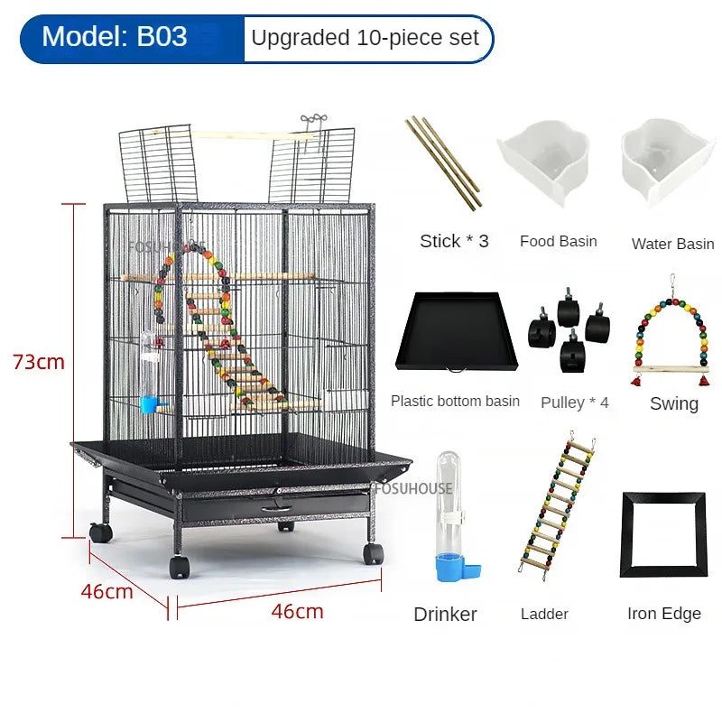 Luxury Starling Breeding Cage