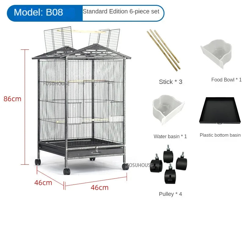 Luxury Starling Breeding Cage