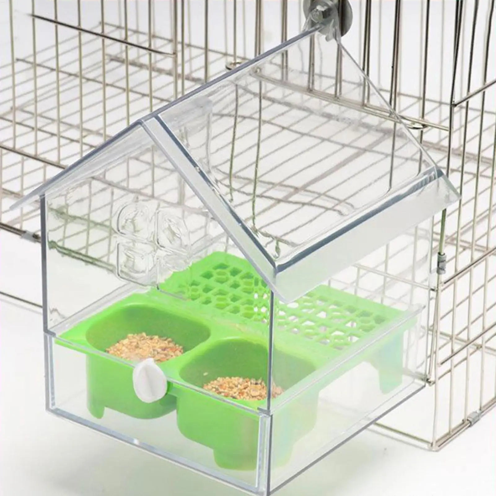 Anti-Scatter Bird Feeder & Bath