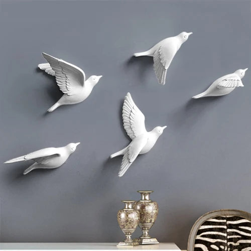3D Bird Wall Hanging Decoration