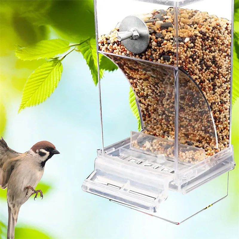No-Mess Automatic Bird Feeder