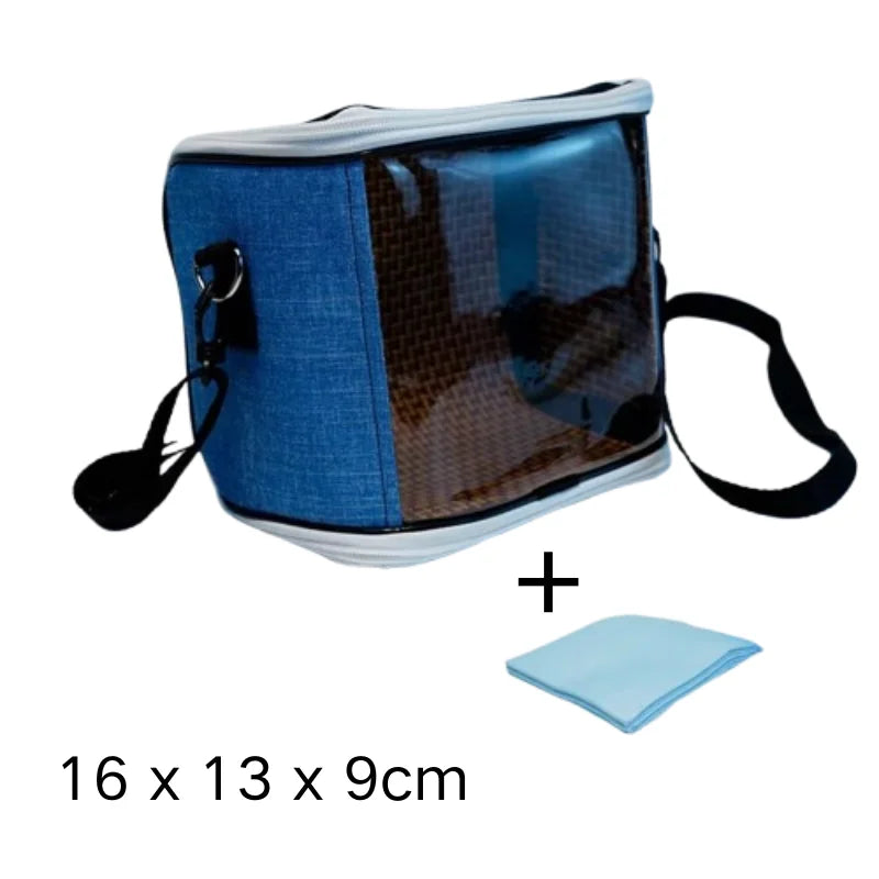 Portable Parrot Travel Bag — Breathable Carrier for Parrots & Small Birds