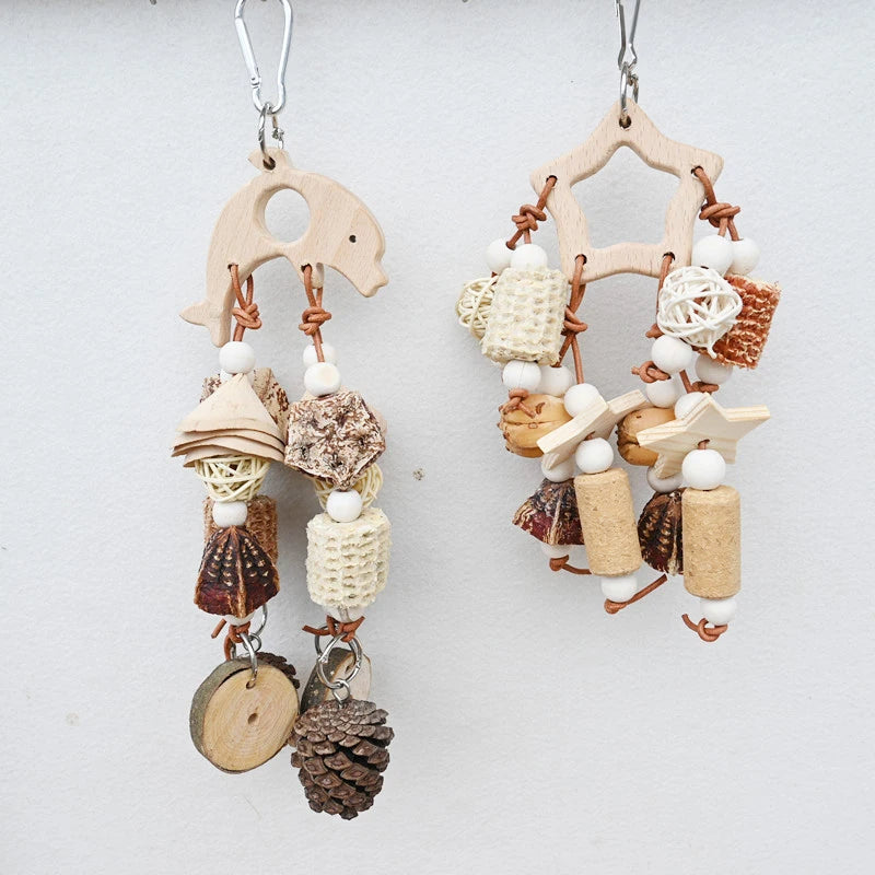 Natural Wood & Fruit Foraging Skewer Set