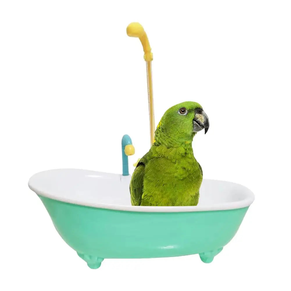 Automatic Bird Bathtub - Electric Shower for Parrots