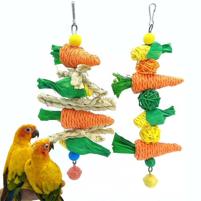Pet Parrot Chewing Toys