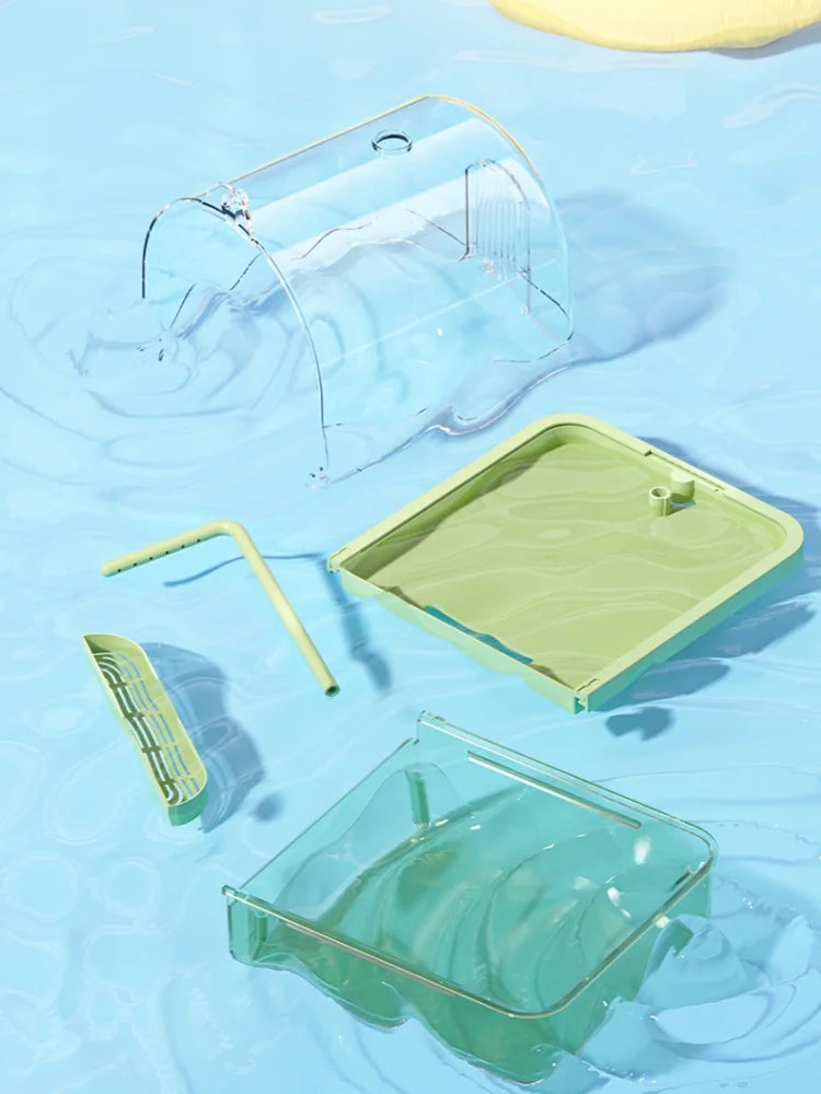 Hanging Bird Bath with Automatic Water Circulation