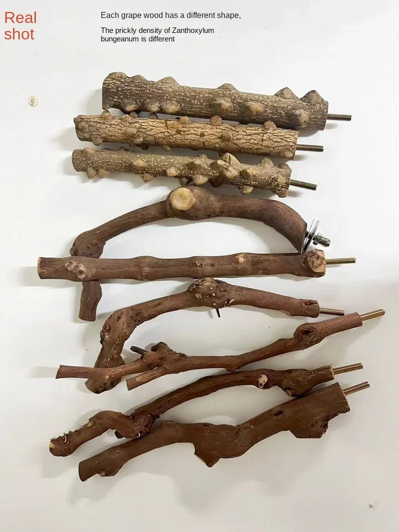 Wild Grape Wood Standing Pole