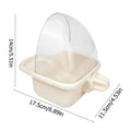 Hanging Bird Bath Cube