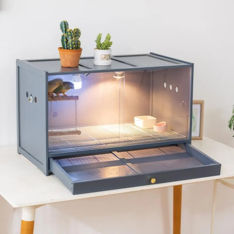 Thermostatic Parrot Breeding Cage