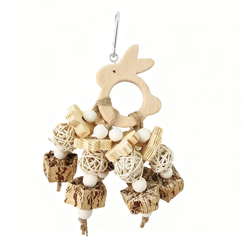 Wooden Blocks Chew Toy
