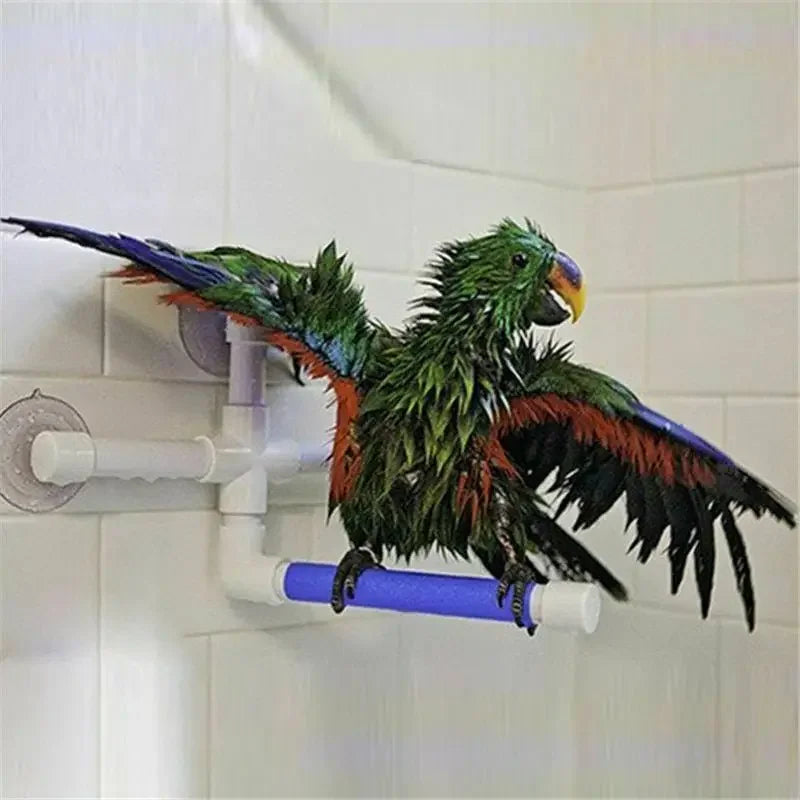 Parrot Bathing Shower Stand